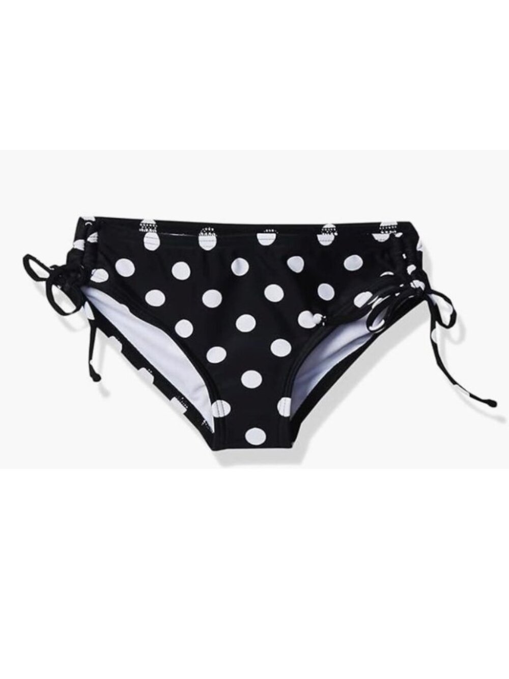 Kanu Surf Girls Polka Dot Bikini Bottoms Black/ White - Size 14